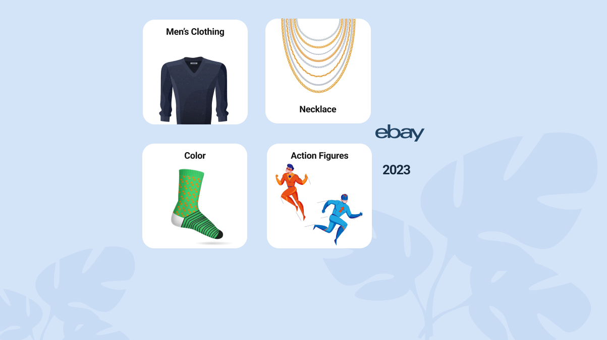 Vue d'ensemble des tendances eBay par M2E. Conseils de vente pour 2023